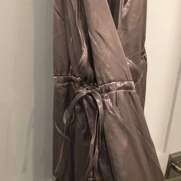 Free People Shimmering Champagne Jumpsuit